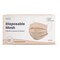 Wecare Disposable Face Mask, 3, Nude, Universal, 50 PK WMN100023 - alternate 4